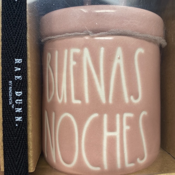 Rae Dunn Magneta 2 Small looped Knob Canisters Ceramic NWT - Picture 3 of 5